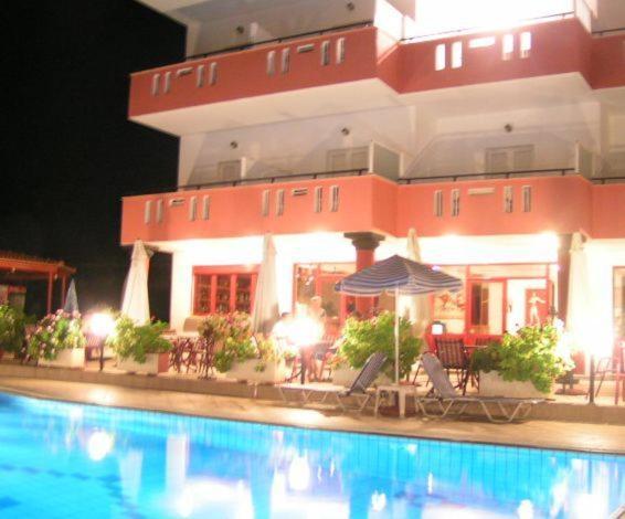 Aparthotel Knossos Pánormos Esterno foto